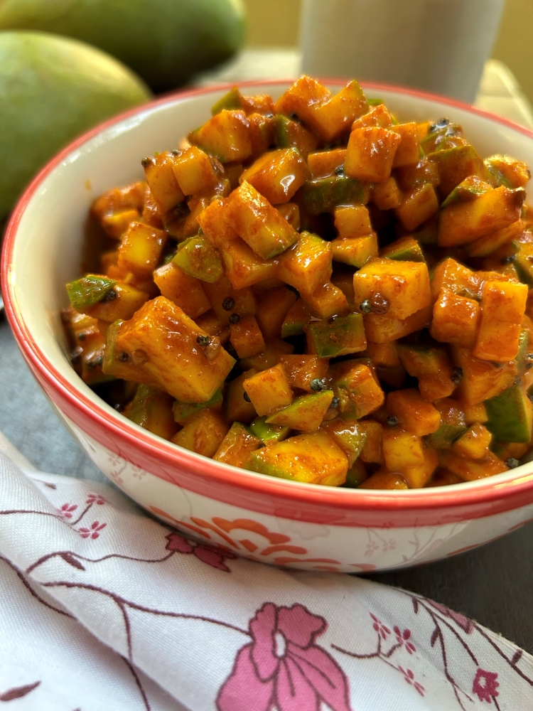 Instant Mango Pickle by MakePotato