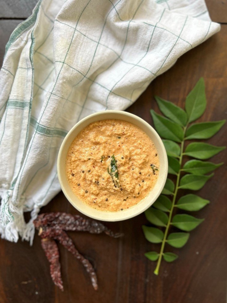 Red Coconut Chutney