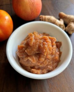 Tomato Apple and Ginger Chutney