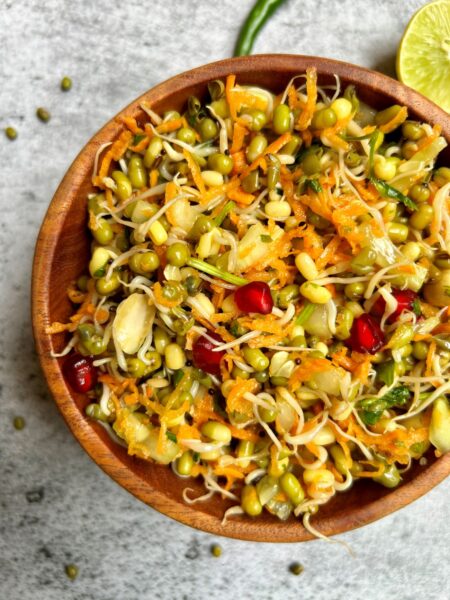 Moong Sprouts Salad